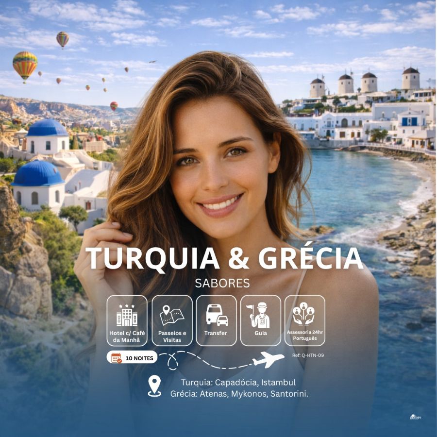 SABORES TURQUIA & GRÉCIA  (Q-HTN-09)